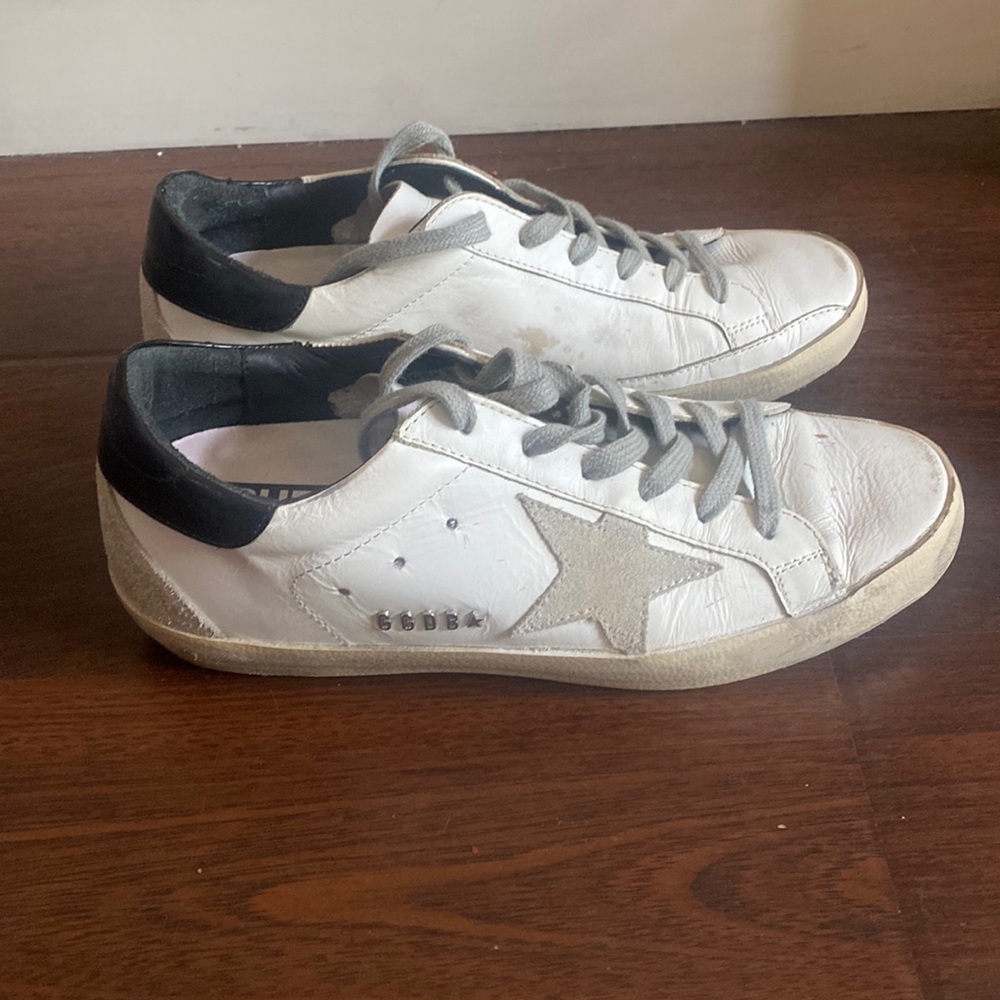 Golden goose- classic tennis shoe- only worn 1 or 2 times!!